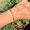 5Pcs Brass Round Bead Braided Bracelets QM9209-6-3