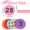 6 Colors Spot Markers Carpet Markers FIND-WH20004-67E-2