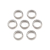 Tarnish Resistant Ring 304 Stainless Steel Spacer Beads STAS-N020-11-7mm-2