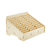 30 Compartments Wooden Cell Phones Storage Box ODIS-WH0038-80A-8