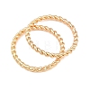 Brass Soldered Closed Jump Rings KK-K253-15E-03G-2