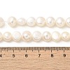 Natural Cultured Freshwater Pearl Beads Strands PEAR-A006-09H-5