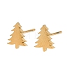 304 Stainless Steel Stud Earrings EJEW-I321-01G-01-2