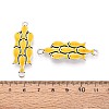 Alloy Enamel Connector Charms TIBE-N016-09AS-4