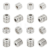80Pcs 4 Style 304 Stainless Steel Beads STAS-DC0005-57-1