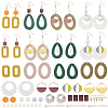 DIY Dangle Earring Making Kits DIY-SC0016-34-1