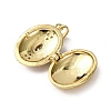 Brass Micro Pave Cubic Zirconia Locket Pendants X-KK-F912-02G-3
