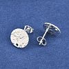 304 Stainless Steel Stud Earring Findings STAS-M228-U01-06S-2
