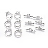 Tibetan Style Alloy Toggle Clasps LS-LF10797Y-NF-2