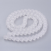 Baking Paint Transparent Glass Bead Strands X-GLAA-S031-12mm-13-3