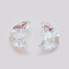 K9 Glass Rhinestone Pendants GLAA-K034-G03-1