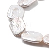 Natural Baroque Keshi Pearl Beads Strands PEAR-P064-01F-06A-4