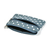 Heart Pattern Cotton Cloth Wallets AJEW-N003-03-4