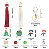 DIY Christmas Keychain Wristlet Making Kit DIY-CA0005-77-3