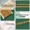 13M Polyester Braided Lace Ribbon OCOR-WH0070-108C-4