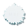 Printed Transparent Acrylic Pendants X-SACR-P029-B03-2