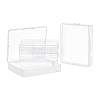 Polypropylene(PP) Storage Containers Box Case CON-WH0074-56-1