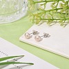 Sterling Silver Stud Earring Findings X-STER-A003-124P-7