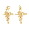 Brass Pendants KK-C162-070G-1