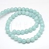 Natural Yellow Jade Beads Strands G-G598-4mm-YXS-20-4