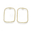 Alloy Open Back Bezel Pendants LS-PALLOY-S121-81B-2