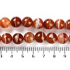 Natural Striped Agate/Banded Agate Beads Strands X-G-Z060-A01-C05-5