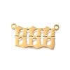 304 Stainless Steel Pendants STAS-D382-04H-G-1