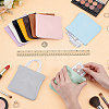 10Pcs 10 Colors Imitation Leather Shrapnel Change Purse ABAG-PB0001-02-5