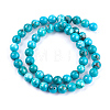 Natural Magnesite Beads Strands X-TURQ-F010-02-2