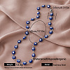 Vintage Style 304 Stainless Steel Enamel Evil Eye Link Chain Necklaces for Women VR8497-3-1