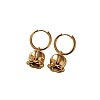 Brass Hoop Earrings for Women WG021FE-01-5
