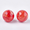 Imitation Gemstone Acrylic Beads OACR-T011-107B-2