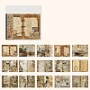 Cross-Border Ancient Forest Sticker Pack Retro Collection 1857 Series Hand Account Decoration Collage DIY 4 Styles PW-WGF1E94-03-1