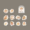 10Pcs 10 Style Paper Scrapbook Stickers DIY-I113-05D-1