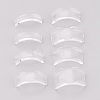 8Pcs 8 Sizes Plastic Invisible Ring Size Adjuster X-TOOL-H005-01-4