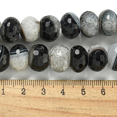 Natural Crystal and Agate Beads Strands G-P546-B02-01-1