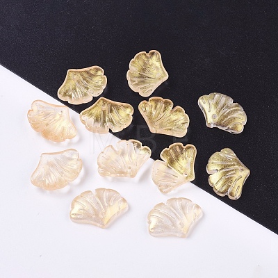 Transparent Glass Pendants GLAA-L027-E-1