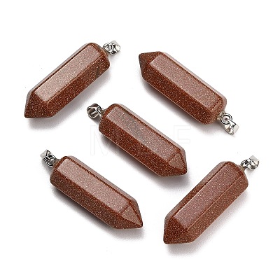 Synthetic Goldstone Pendants GG-CBAA0EE-02P-18-1