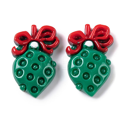 Christmas Decorations Theme Opaque Resin Decoden Cabochons RESI-Z026-01H-1