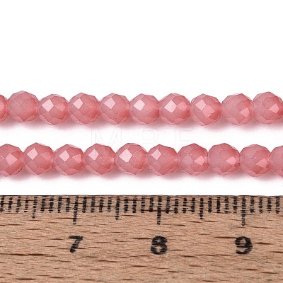Imitation Jade Glass Beads Strands GLAA-T028-4mm-11B-1