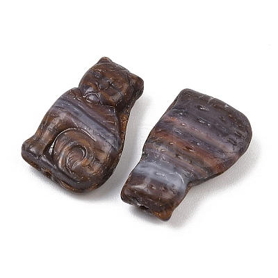 Czech Pressed Glass Beads GLAA-I061-02E-1