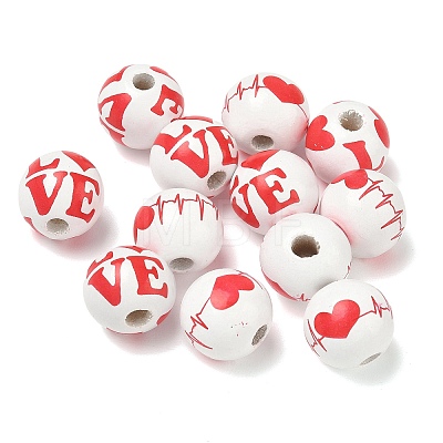 Wood European Beads WD-CBA5363-01A-1