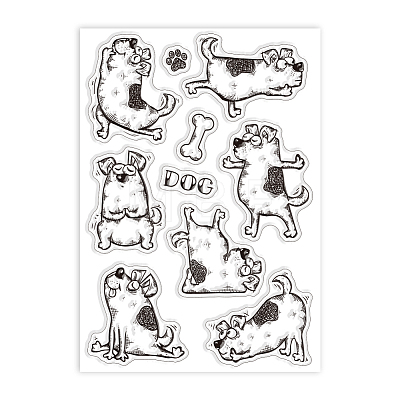 Custom PVC Plastic Clear Stamps DIY-WH0448-0496-1