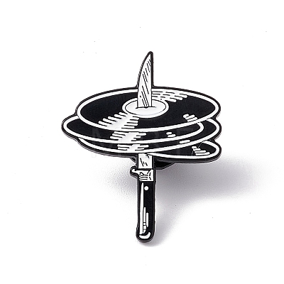 Punk Musical Instruments Enamel Pin JEWB-A005-05-03-1