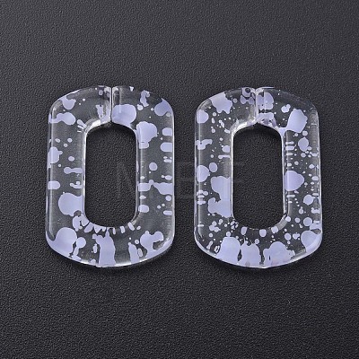 Transparent Acrylic Linking Rings OACR-N009-017A-10-1