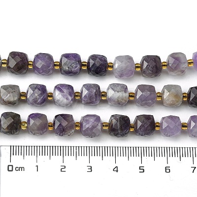 Natural Amethyst Beads Strands G-Q010-A07-01-1
