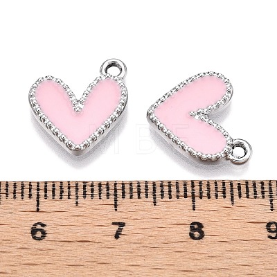 Rack Plating Alloy Enamel Charms ENAM-N056-343P-D-1