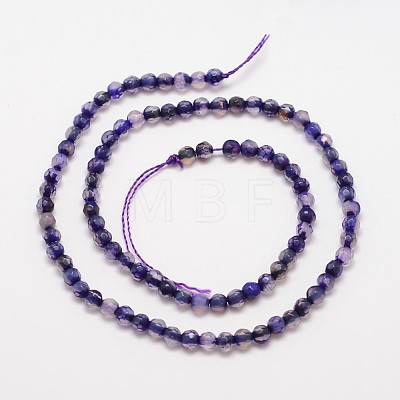 Natural Agate Bead Strands X-G-G882-4mm-C01-1-1