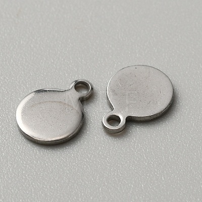 304 Stainless Steel Blank Charms STAS-WH0022-89C-P-1