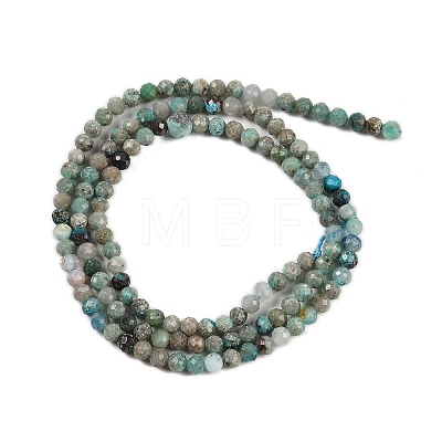 Natural African Turquoise(Jasper) Beads Strands G-G140-A11-04-1